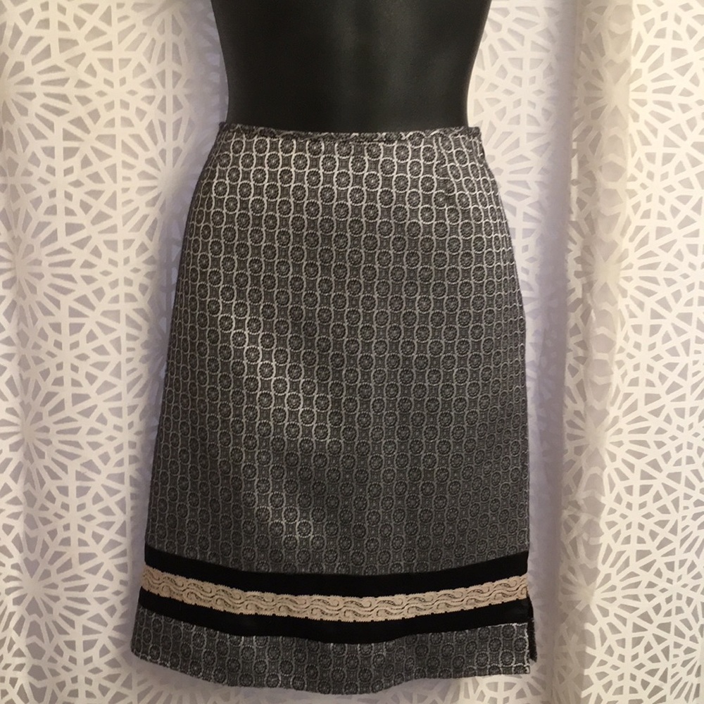 Free People metallic skirt